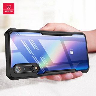 XUNDD เคสโทรศัพท์สำหรับ Xiaomi Mi 9 โปร่งใส ถุงลมนิรภัย กันกระแทก กันตก