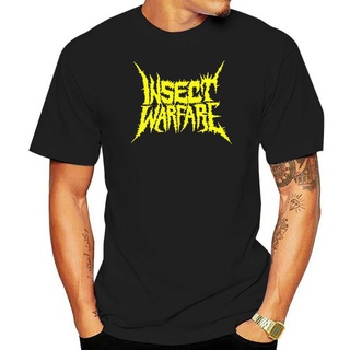 ใหม่ เสื้อยืด ลายโลโก้แมลง Warfare Yellow Logo Nasum Phobia Napalm Sob สุดเท่ สีเหลือง