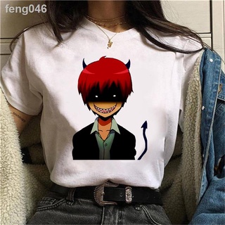 ✷✐CX ญี่ปุ่น Anime ห้องเรียนลอบสังหาร T เสื้อ Karma Akabane ผู้หญิงเสื้อผ้า Vintage แขนสั้น Tees เสื้อขนาดใหญ่เสื้อยืดสำ