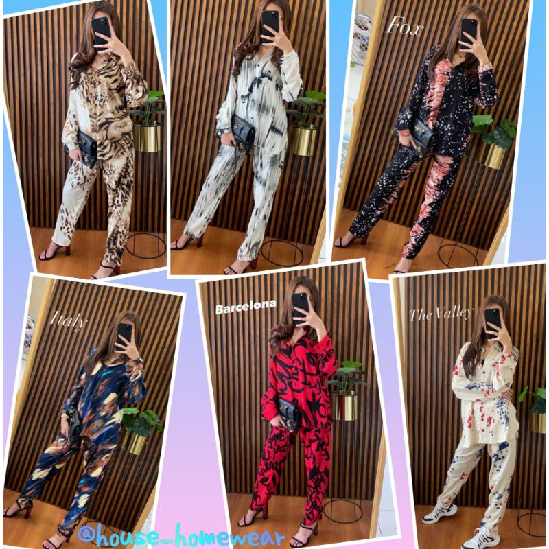 Ce homewear ONE SET PREMIUM / CE Suit homewear โดย Cecylia / CE homewear ดั้งเดิม 100% โดย Cecelia