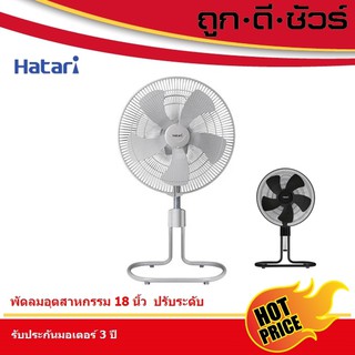 Hatari พัดลมอุตสาหกรรม 18 นิ้ว ปรับระดับ HT-IS18M1