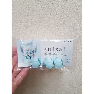 Suisai Beauty Clear Powder Wash 0.4 g.× 3 แคปซูล mfg.02/2020