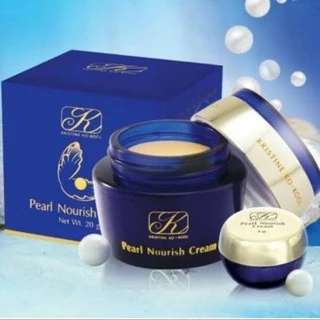 ครีมไข่มุกคังเซน (มุกใหญ่20g)KRISTINE PEARL NORISHING CREAMEXP07/28ล๊อตใหม่ล่าสุด)ถ้าปลอมยินดีคืนเงิน