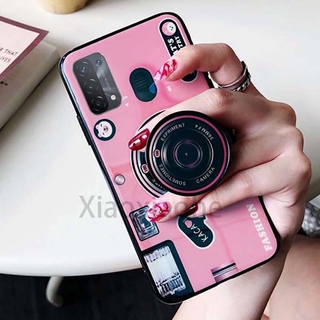 เคสโทรศัพท์ OPPO A74 5G 4G Soft tpu Camera Stand phone Case OPPO A74 full cover Thailand Version