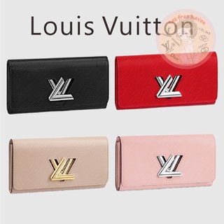 Shopee ลดกระหน่ำ🔥ของแท้100%🎁Louis Vuitton Brand New กระเป๋าสตางค์ TWIST