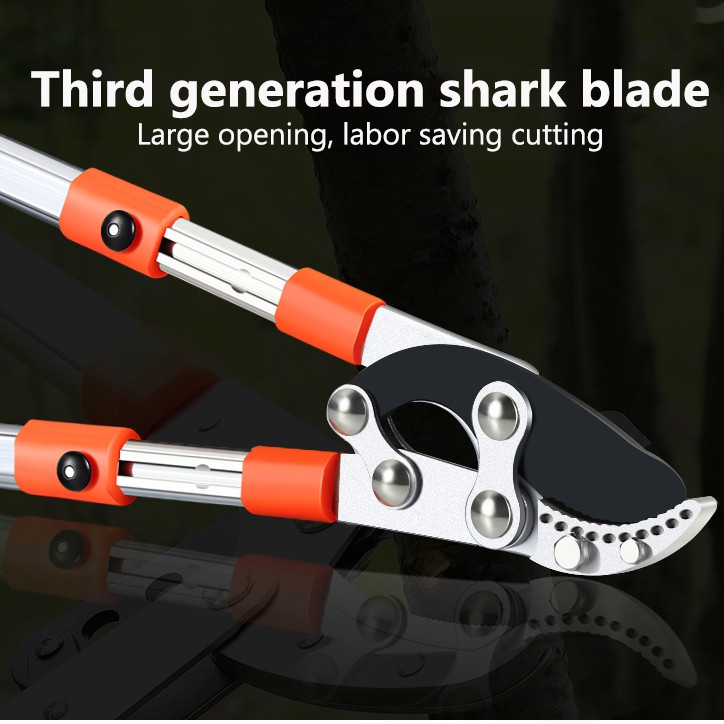 Heavy Pruning Shears Telescopic Ratchet Tree Pruning Shears Garden ...