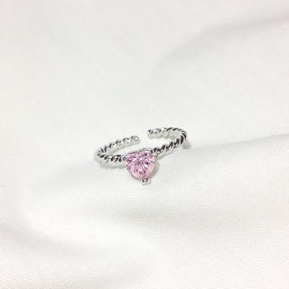 Roxy Pink silver ring