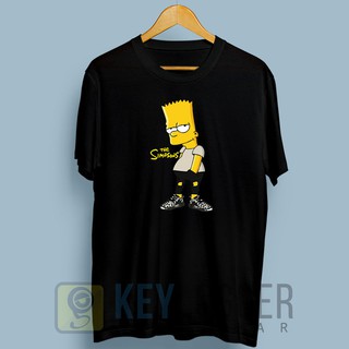 เสื้อยืด พิมพ์ลายภาพยนตร์ The Simpsons Bart 3