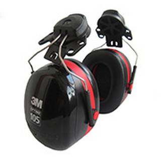 EARS0028 ที่ครอบหูลดเสียง NRR 23 dB แบบใช้ร่วมกับหมวกนิรภัย ยี่ห้อ 3M รุ่น H10P3E