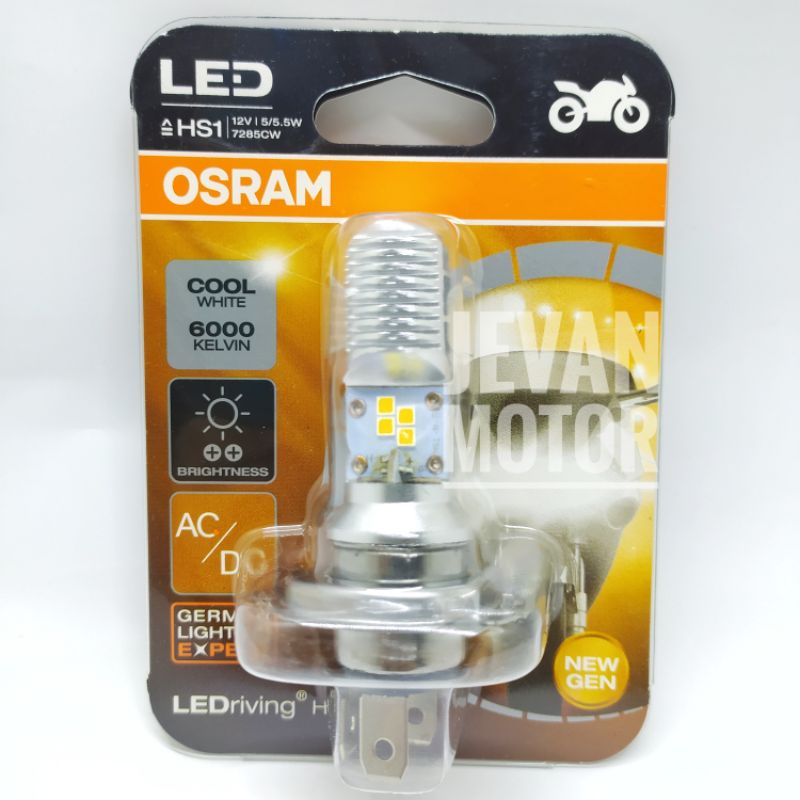 Osram 7285CW / HS1 H4 New Gen 12V 5/5.5W หลอดไฟ LED / Vixion AC/DC