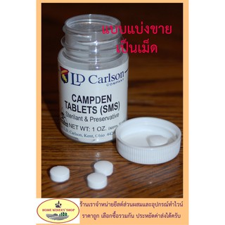 Campden Tablets KMS (Potassium Metabisulfite) ฆ่าเชื้อจุลินทรีย์