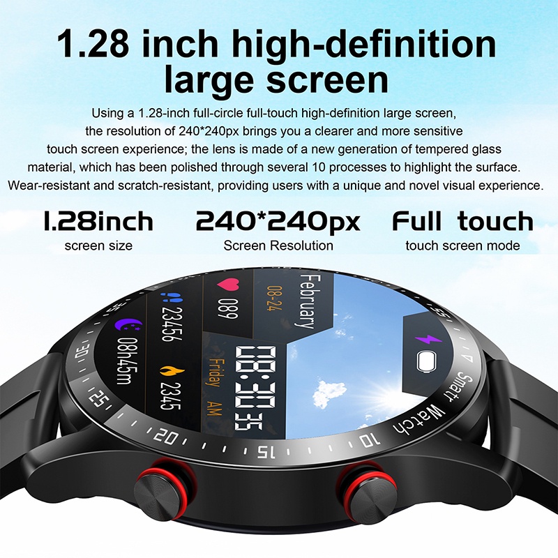 ™✺ECG+PPG Bluetooth Call Smart Watch 2022 New Men Full Touch Sport Watch HealthTracker Waterproof Smartwatch For Xiaomi