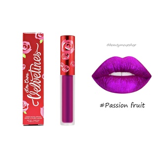 Lime Crime Velvetines Matte Lipstick #Passion fruit