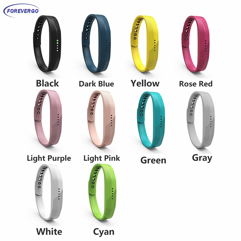 re สายนาฬิกาข้อมือ ซิลิโคน สําหรับ fitbit flex 2