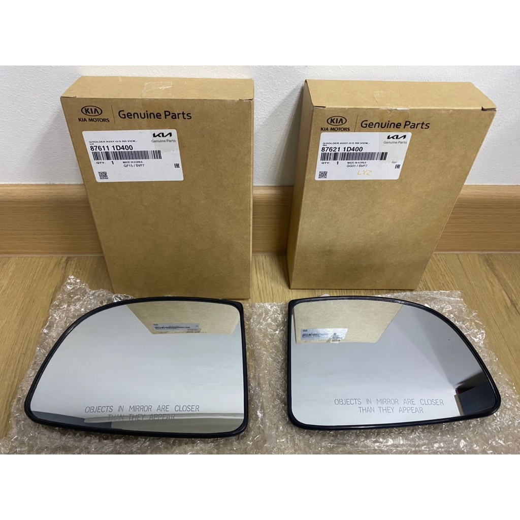 กระจกมองข้าง LEFT & RIGHT PART [LH 87611-1D400 / RH 87621-1D400] NAZA RONDO