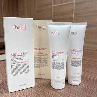 Nano sunscreen 𝗗𝗮𝗶𝗹𝘆 𝗣𝗿𝗼𝘁𝗲𝗰𝘁 𝘀𝗽𝗳𝟱𝟬+ 𝗽𝗮+++ กันแดดนาโน กันแดดดิเอลฟ์ The Elf เกลี่ยง่าย บางเบา ไม่เหนียวเหนอะ