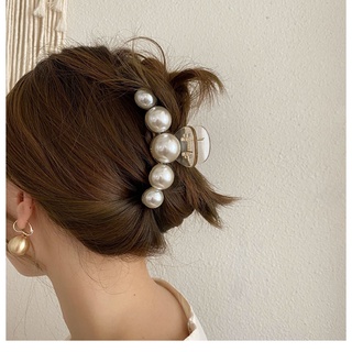 ‼️ลดทั้งร้าน 19฿ ‼️กิ๊บหนีบผมมุก กิ๊บติดผม กิ๊บมุกสไตล์เกาหลี Pearl Boba Hair Clip ผมหนา เก็บได้หมด | Hop.Ashop