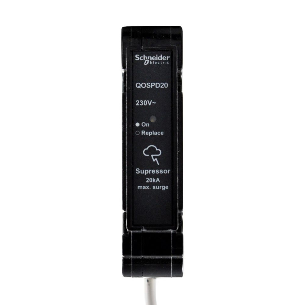 CHILD FREEDOM เบรกเกอร์ SCHNEIDER SURGE PROTECTION QOSPD20 1P เบรกเกอร์