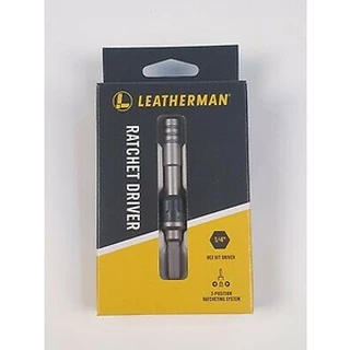 Leatherman Ratchet Driver ตัวเสริมอุปกรณ์ Leatherman Tools สำหรับช่วยให้ขันสกรูและน๊อตได้สะดวกขึ้น
