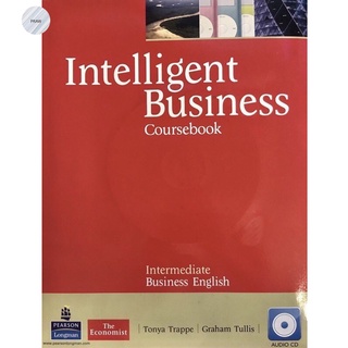 Intelligent Business Intermediate: Coursebook + CD💥หนังสือมือ1
