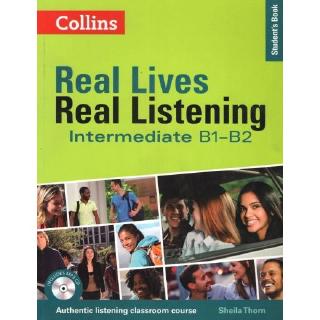 DKTODAY หนังสือ REAL LIVES REAL LISTEINING INTERMEDIATE SB+MP3 CD.