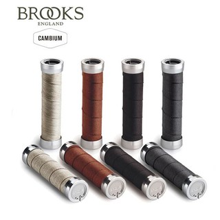 ปลอกแฮนด์ Brook England Slender Cambium grip สำหรับรถจักรยาน Brompton 100/100 มม.