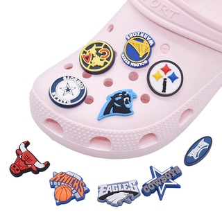 Croc Jibz NBA Team DIY จี้รูปรองเท้า