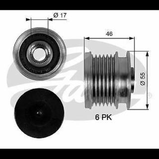 มู่เลย์ไดชารจ์ BENZ M271 OM651 / C (W204-5) E (W212) CLS (C218) S (W221-2) Vito (W639)