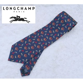 เนคไทแบรนด์เนม Longchamp NECKTIE ของแท้