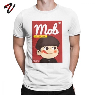 เสื้อยืดผ้าฝ้ายพิมพ์ลายขายดี เสื้อยืดแขนสั้น คอกลม ผ้าฝ้าย พิมพ์ลาย Milky Mob Mob Psycho 100 สไตล์สตรีท สําหรับผู้ชาย