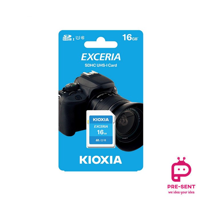 Kioxia 16GB Exceria SD การ์ดหน่วยความจํา SDXC UHS-I U1 Class 10 อ่าน 100MB/s