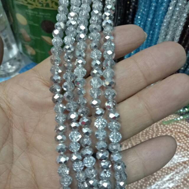 Crystal เช็ก bakpau ขนาด 6m 8m Lab no. 75 (silver lab 2 สี)