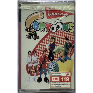 Cassette Tape เทปคาสเซ็ตเพลง Cartoons อัลบั้ม Toonage ลิขสิทธิ์ ซีล