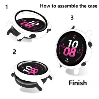 ป้องกันหน้าจอ PC กรณีคลุมทั้งหมดอุปกรณ์เสริมสําหรับ Huawei Watch GT3 GT4 GT5 GT6 46mm 42mm GT2 Pro