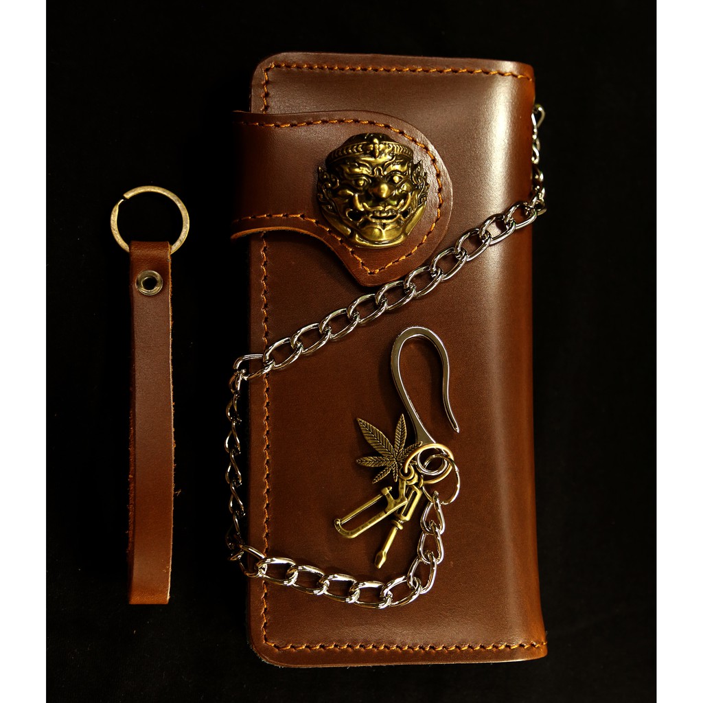 กระเป๋าสตางค์หนังแท้ กระเป๋าวินเทจNewcollect wallet bag