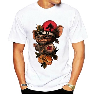 เสื้อยืดแขนสั้น ผ้าฝ้าย ลาย Gizmo Gremlins 80s 5408A NMenfj31MMcbna30 สําหรับผู้ชายSize S-5XL