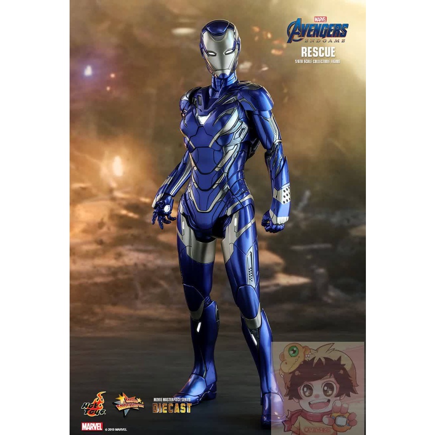 Hot Toys MMS538D32 AVENGERS: ENDGAME IRON MAN MARK XLIX(RESCUE)1/6TH COLLECTIBLE FIGURE DIECAST MARVEL ฮอททอยส์ ไอรอนแมน