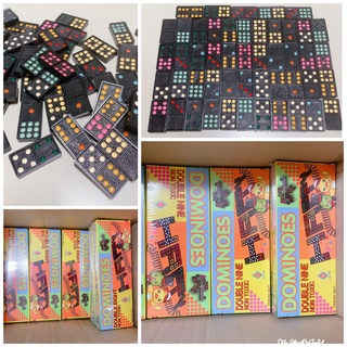 เกมส์โดมิโน่ โดมิโน่ Dominoes 55ชิ้น และ28ชิ้น เกมส์เด็กเล่น เกมส์เสริมพัฒนาการ เกมส์สำหรับครอบครัว ปลอดสารพิษ