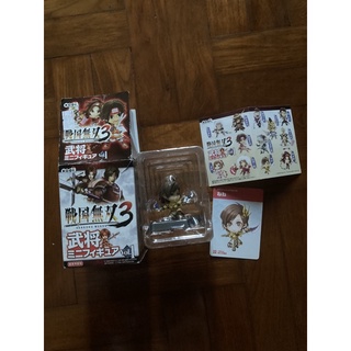 (แท้มือ1แกะเช็ค)Koei Sengoku Muso Samurai Warriors 3 Mini Figure Vol1