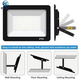 KKSKY สปอตไลท์ led สปอตไลท์ ไฟสว่าง Spotlight LED (ใช้ไฟบ้าน220V) แสงขาว กันน้ำIP67 30W 50W 150W 200W 300Wไฟสนามเด็กเล่น