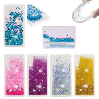 Sony Xperia XZ Premium/G8142/XA1/XA1 Ultra Glitter Star TPU Water Liquid Case