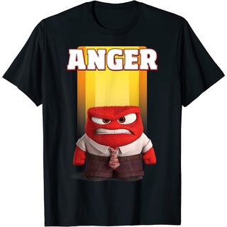 เสื้อยืดผ้าฝ้ายพิมพ์ลายคลาสสิก เสื้อยืดแขนสั้น พิมพ์ลายกราฟฟิค Inside Out Anger แฟชั่นสําหรับผู้ชาย และผู้หญิง