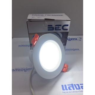 โคมไฟดาวน์ไลท์ LED รุ่น paco 7W/6000K