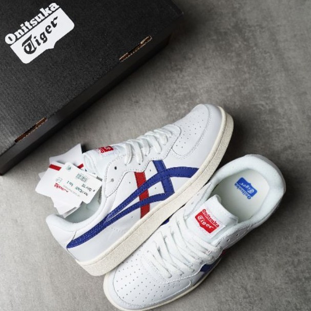 Onitsuka Tiger Gsm White Navy Red ค ณภาพ