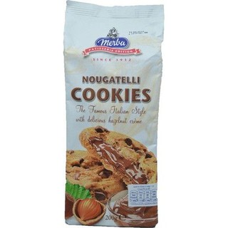 Merba Nougatelli Cookies 200g เมอร์บานูกาเทลลีคุกกี้ 200 กรัม