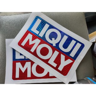 สติ๊กเกอร์Liqui Moly Sticker ได้2ชิ้น