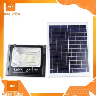 Makro Online รุ่นT013 ไฟโซล่าเซลล์ สปอตไลท์ Solar LED โซล่าเซลล์ 45W 65W 120W แสงสีขาว