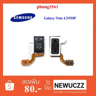 ลำโพงหูฟัง+แพร Samsung Note 4,N910