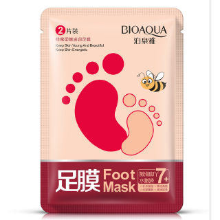 【พร้องส่ง】Bioaqua Foot Mask หน้ากากเท้า ความชุ่มชื้นเท้า ซ่อมแซมผิวแห้งของเท้า อ่อนโยนและไม่ระคายเคือง