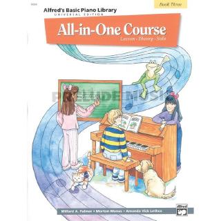 (โค้ดINCSM2Lลด70฿) Alfreds Basic All-in-One Course Universal Edition, Book 3 00-14506